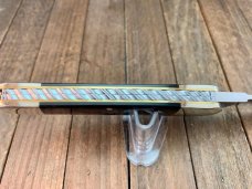 Kabar Elephant Toe Nail Black Pearl Acrylic File Worked Backsprings 1991 Kabar Elephant Toe Nail Black Pearl Acrylic File Worked Backsprings 1991