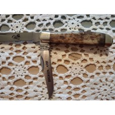 ~~~ PARKER 2 BLADE BROKEN ARM KNIFE ~~ BONE HANDLE ~~ #235 ~~ NEW ~~MINT ~~ $35.00 ~~