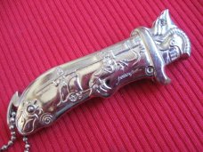 Older OTF Mini Keychain Switchblade Knife Older OTF Mini Keychain Switchblade Knife