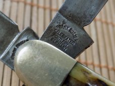 Vintage Fight ‘n Rooster, stag handles, Germany