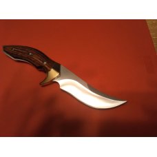 Buck 408 Klainga Pro, 2011 Model, S30V Blade, Rosewood scales, Brass Guard Buck 408 Klainga Pro, 2011 Model, S30V Blade, Rosewood scales, Brass Guard