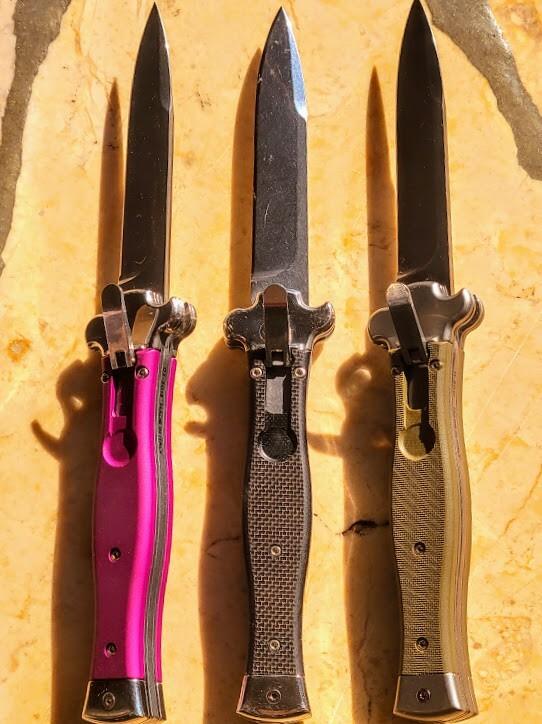 Three A.G.A. Campolin ZERO Lever Action Autos 