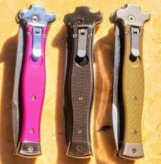 Three A.G.A. Campolin ZERO Lever Action Autos 