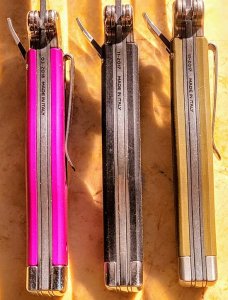 Three A.G.A. Campolin ZERO Lever Action Autos 