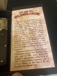 2007 John Russell Case 7173L DAM Ebony Slimlock With Single Damascus Blade , Sheath, Case Origin Box 2007 John Russell Case 7173L DAM Ebony Slimlock With Single Damascus Blade , Sheath, Case Origin Box