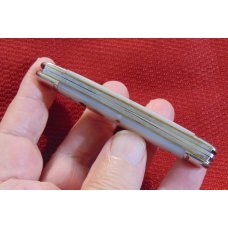 USED CONDITION VINTAGE CLAUSS FREMONT OHIO USA GENUINE PEARL WHITTLER # 73238 USED CONDITION VINTAGE CLAUSS FREMONT OHIO USA GENUINE PEARL WHITTLER # 73238