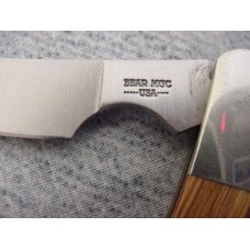 Vintage BEAR MGC CUTLERY U.S.A. Razor Folding Pocket Knife MIB
