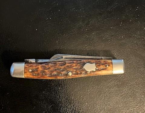 RARE NAME LACKAWANNA STOCKMAN KNIFE