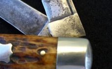RARE NAME LACKAWANNA STOCKMAN KNIFE