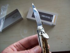 Hubertus Small 08 Genuine Stag 5 3/4 " Open Lilyput