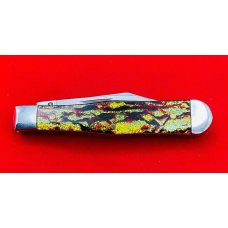 Vintage CASE XX Lightning S USA 1-Dot CT225 1/2 Small Coke Bottle Swell Center Pocket Knife 1989 Vintage CASE XX Lightning S USA 1-Dot CT225 1/2 Small Coke Bottle Swell Center Pocket Knife 1989