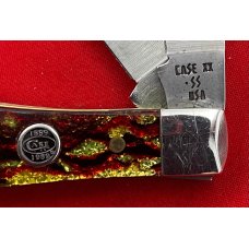 Vintage CASE XX Lightning S USA 1-Dot CT225 1/2 Small Coke Bottle Swell Center Pocket Knife 1989 Vintage CASE XX Lightning S USA 1-Dot CT225 1/2 Small Coke Bottle Swell Center Pocket Knife 1989