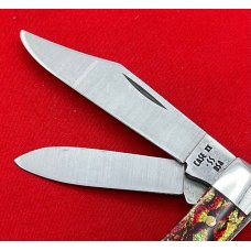 Vintage CASE XX Lightning S USA 1-Dot CT225 1/2 Small Coke Bottle Swell Center Pocket Knife 1989 Vintage CASE XX Lightning S USA 1-Dot CT225 1/2 Small Coke Bottle Swell Center Pocket Knife 1989