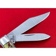 Vintage CASE XX Lightning S USA 1-Dot CT225 1/2 Small Coke Bottle Swell Center Pocket Knife 1989 Vintage CASE XX Lightning S USA 1-Dot CT225 1/2 Small Coke Bottle Swell Center Pocket Knife 1989