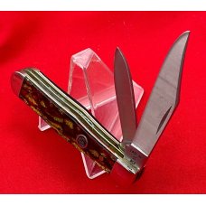 Vintage CASE XX Lightning S USA 1-Dot CT225 1/2 Small Coke Bottle Swell Center Pocket Knife 1989 Vintage CASE XX Lightning S USA 1-Dot CT225 1/2 Small Coke Bottle Swell Center Pocket Knife 1989