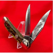 UNITED BOKER SOLINGEN GERMANY 2-Blade Copperhead Jack Folding Pocket Knife Christmas Tree Scakes NM UNITED BOKER SOLINGEN GERMANY 2-Blade Copperhead Jack Folding Pocket Knife Christmas Tree Scakes NM