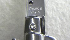 NEW FRANK BELTRAME 9" ACRYLIC IVORY ITALIAN STILETTO
