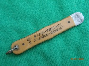Pape - Thiebes Solingen Germany knife pick
