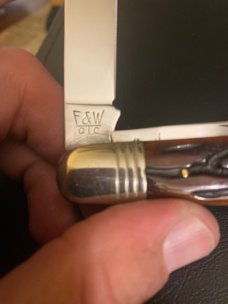 Schatt & Morgan Red Berry Worm Groove Handle File & Wire Tested 042229 Ats-34 Blades & Fluted Bolste Schatt & Morgan Red Berry Worm Groove Handle File & Wire Tested 042229 Ats-34 Blades & Fluted Bolste