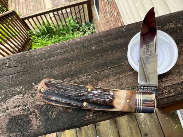 GEC NORTHFIELD 745120 SAMBAR STAG MUSTANG KNIFE