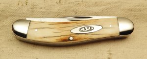 1994 Case Brothers Prototype Sowbelly, 3039, with Mastodon Bark Ivory Scales