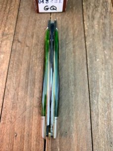 Schatt and Morgan Swayback Whittler Deep Green Bone Schatt and Morgan Swayback Whittler Deep Green Bone