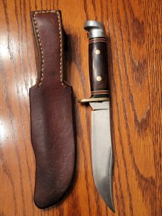 Western W36 D fixed blade knife Western W36 D fixed blade knife