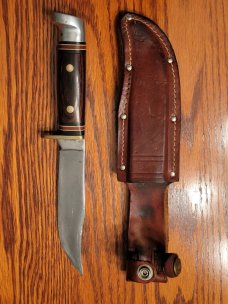 Western W36 D fixed blade knife Western W36 D fixed blade knife
