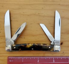 *RARE!* SHAPLEIGH Congress Knife (St. Louis USA) Germany 1940-1950s ~ Tortoise Celluloid *RARE!* SHAPLEIGH Congress Knife (St. Louis USA) Germany 1940-1950s ~ Tortoise Celluloid