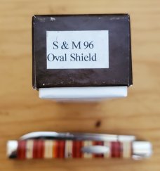 *SUPER RARE!* Schatt and Morgan Doctor's Knife ~ 2002 ~ Candy Stripe Celluloid *SUPER RARE!* Schatt and Morgan Doctor's Knife ~ 2002 ~ Candy Stripe Celluloid