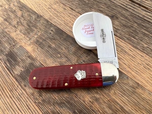 GEC NORTHFIELD 363122 BLLOD RED JIGGED BONE TOENAIL CLIPPER