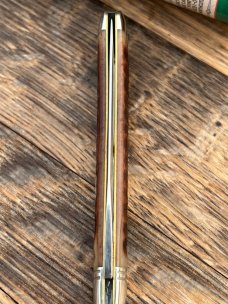 GEC NORTHFIELD DIAMOND JACK 488117 ANTIQUE AMBER JIGGED BONE SFO CHARLIE CAMPAGNA