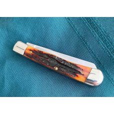 Canal Street Cutlery Red Stag Moonpie Trapper NOS Canal Street Cutlery Red Stag Moonpie Trapper NOS