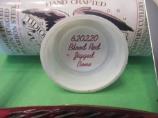Great Eastern 2020 Tidioute Blood Red Bone Easy Pocket Congress Pattern # 620220