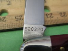 Great Eastern 2020 Tidioute Blood Red Bone Easy Pocket Congress Pattern # 620220