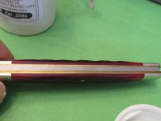 Great Eastern 2020 Tidioute Blood Red Bone Easy Pocket Congress Pattern # 620220