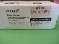 Case Cutlery 1St Edition 1995 Ertl 1932 Die Cast Ford Panel Delivery Bank Serial # 072