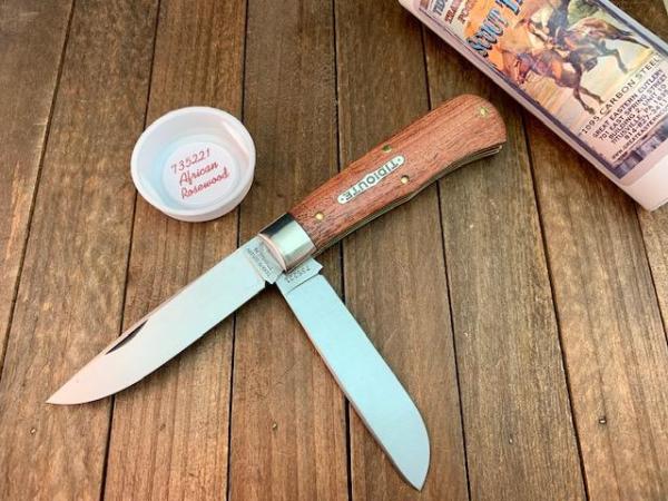 Great Eastern Cutlery Scout Trapper 73 African Rosewood 2021 Great Eastern Cutlery Scout Trapper 73 African Rosewood 2021