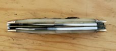 *RARE!!* SCHATT and MORGAN Large Gunstock ~ Stag Bone ~ 1 of 600 ~ 2001 *RARE!!* SCHATT and MORGAN Large Gunstock ~ Stag Bone ~ 1 of 600 ~ 2001