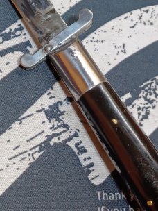 8 3/4" Very rare Dark Brown Rizzuto Estileto Milano 8 3/4" Very rare Dark Brown Rizzuto Estileto Milano