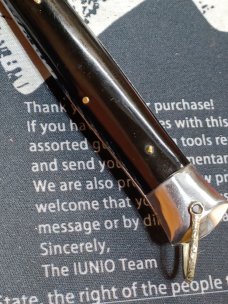8 3/4" Very rare Dark Brown Rizzuto Estileto Milano 8 3/4" Very rare Dark Brown Rizzuto Estileto Milano
