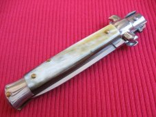NEW ARMANDO BELTRAME 8" BLONDE HORN DAGGER BLADE ITALIAN STILETTO Knife NEW ARMANDO BELTRAME 8" BLONDE HORN DAGGER BLADE ITALIAN STILETTO Knife