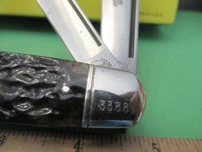 Remington Silver Bullet Brown Bone Camp Knife Pattern # R4243SB