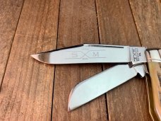 Schatt and Morgan Reverse Gunstock Stockman Winterbottom Bone, Gorgeous! Schatt and Morgan Reverse Gunstock Stockman Winterbottom Bone, Gorgeous!