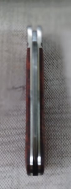 Pablo Castellani Amboyna Damascus Native..4" closed...Fluted/integral/doved bolsters..makers pouch Pablo Castellani Amboyna Damascus Native..4" closed...Fluted/integral/doved bolsters..makers pouch
