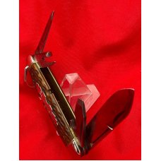 Vintage NEW YORK KNIFE Co 4-Blade Camp/Utility ARMY KNIFE Pocket Knife 1882-1931 Bone Vintage NEW YORK KNIFE Co 4-Blade Camp/Utility ARMY KNIFE Pocket Knife 1882-1931 Bone