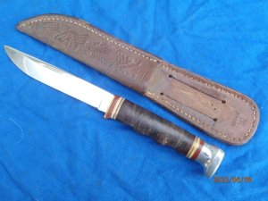 KA-BAR Carbon Chrome Bird & Trout knife 