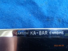 KA-BAR Carbon Chrome Bird & Trout knife KA-BAR Carbon Chrome Bird & Trout knife