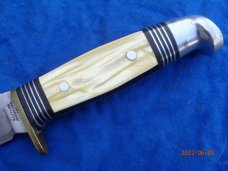 Western Boulder Cola. T-39 Tungsten Blade Cracked Ice Celluloid Western Boulder Cola. T-39 Tungsten Blade Cracked Ice Celluloid
