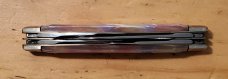 *RARE!!* HEN and ROOSTER ~ 4 Small Blade Congress ~ *Pink Ice* ~ 2001 *RARE!!* HEN and ROOSTER ~ 4 Small Blade Congress ~ *Pink Ice* ~ 2001